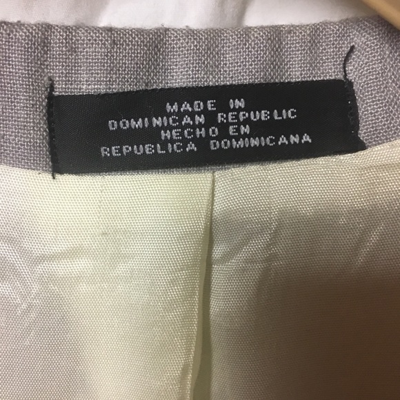 David Taylor Gray Suit Coat 42 Regular - Picture 4 of 4